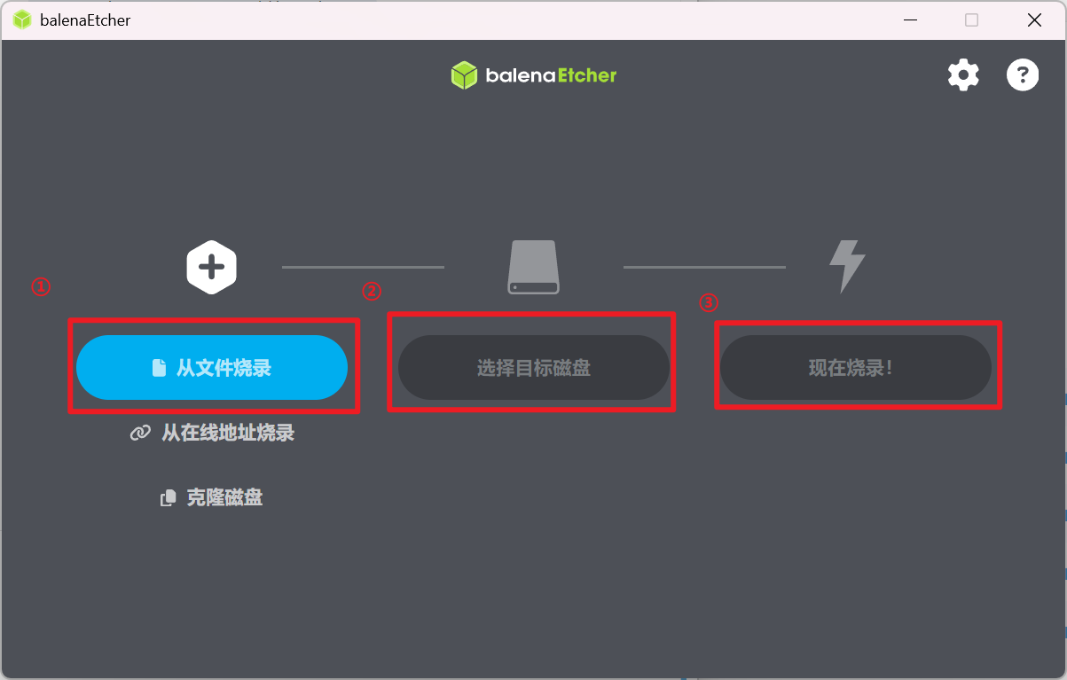 BalenaEtcher flashing flow